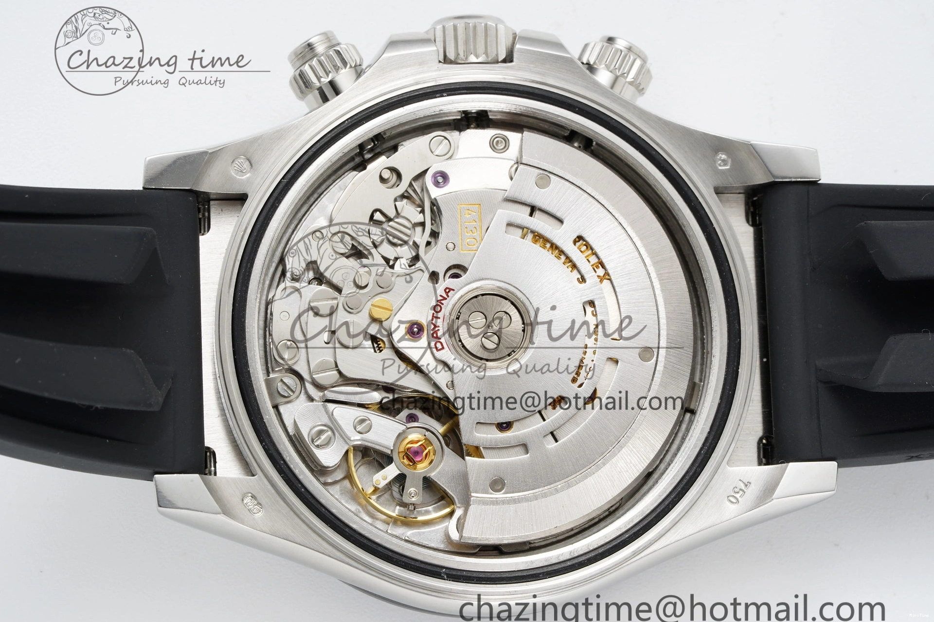 MiroTime 0425 Daytona 116519 Clean Factory 1:1 Best Edition Black Diamonds Dial on Oysterflex Rubber Strap SA Comfortable 1829